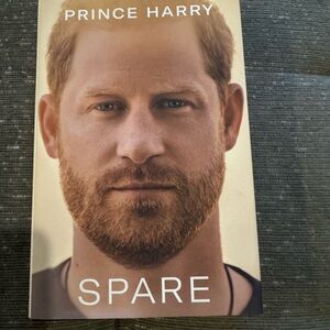 Prince Harry 'Spare' Hardcover Book